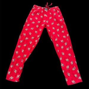 Polo Ralph Lauren Red Sled Polo Bear Jersey Pajama Bottoms Lounge Pants Size Med